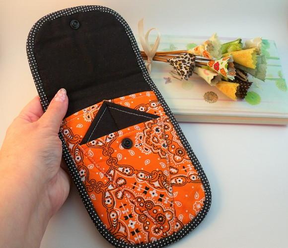 Porta Alicate Bandana Estojo para Kit Manicure em Tecido