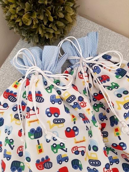 Kit Saquinhos Roupa Limpa e Suja para Maternidade Menino