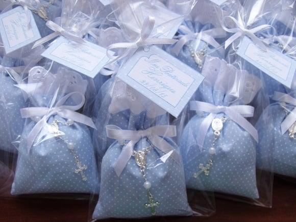 Lembrança Batizado Sachê Perfumado com Tercinho