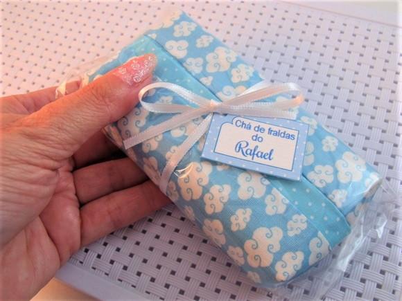 Lembrança Maternidade Chá de Bebê Porta Lenço de Papel