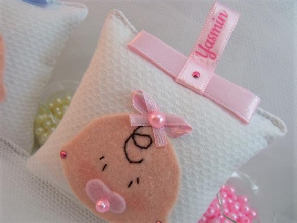 Lembrança Nascimento Bebê Sachê Personalizado