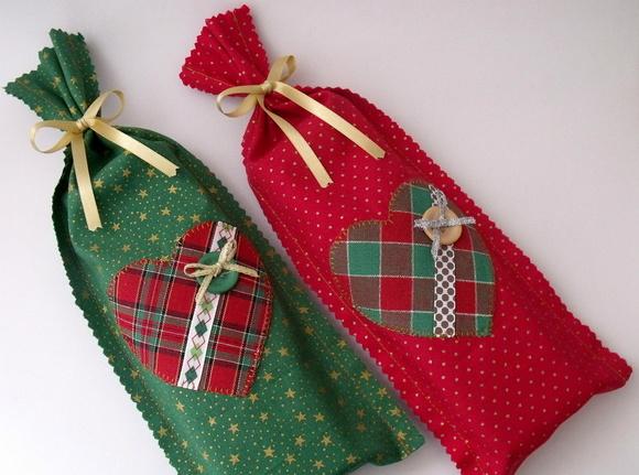 Lembrança Natal Porta Chocolate,tecidos Esgotados a Combinar