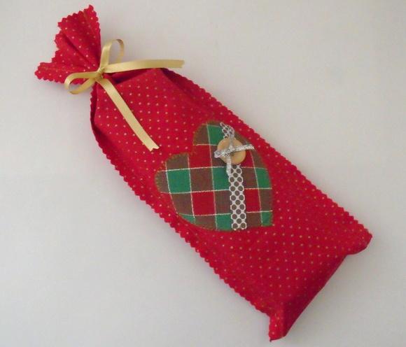 Lembrança Natal Porta Chocolate,tecidos Esgotados a Combinar