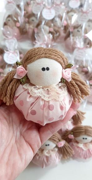 Lembrancinha Chá de Bebê Menina Bonequinha Sachê