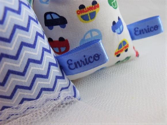 Lembrancinha Chá de Bebê Nascimento Sachê Personalizado