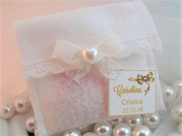 Lembrancinha Comunhão Crisma Envelope com Mini Terço