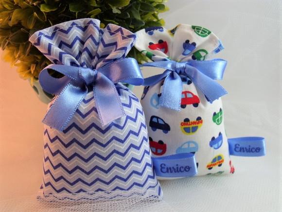 Lembrancinha Chá de Bebê Nascimento Sachê Personalizado