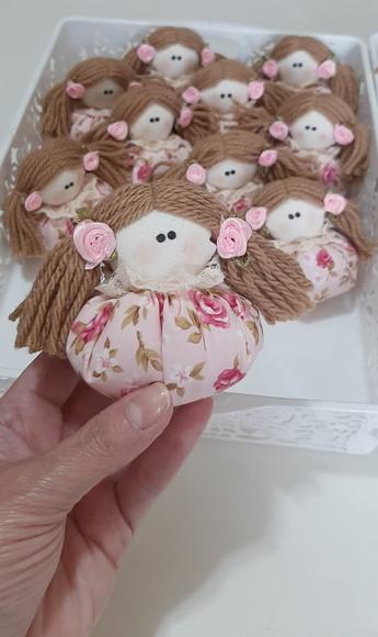 Lembrancinha Maternidade Menina Sachê Bonequinha