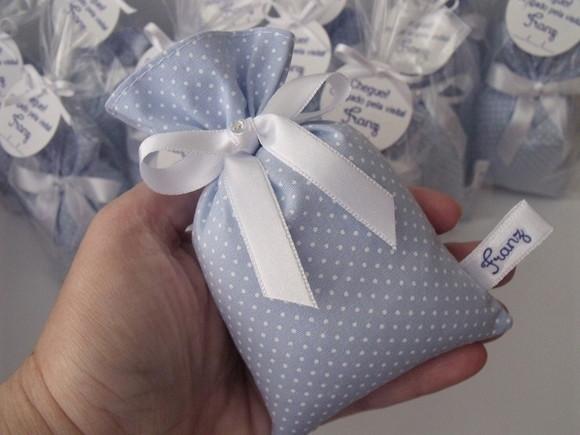 Lembrancinha Maternidade Sachê Personalizado com Nome