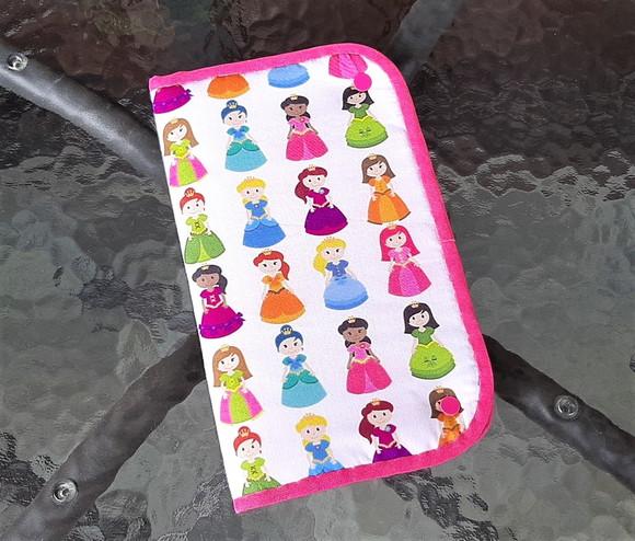 Porta Escova e Pasta de Dente Princesas Estojo Higiene