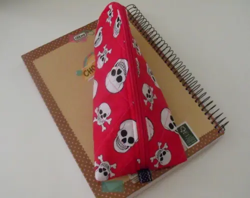 Estojo Organizador Feminino Caveiras Pink