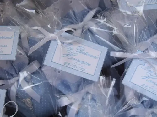Lembrança Batizado Sachê Perfumado com Tercinho