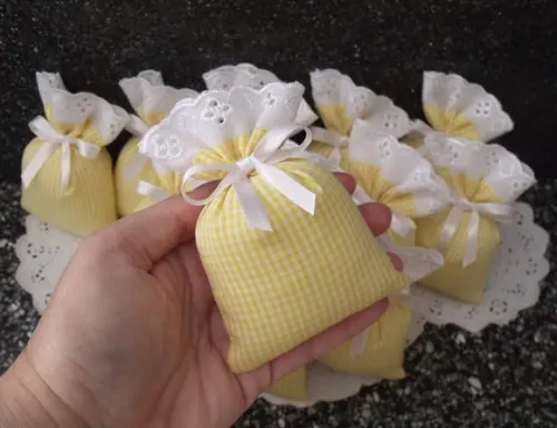 Lembrança Chá de Bebê Sachê Perfumado