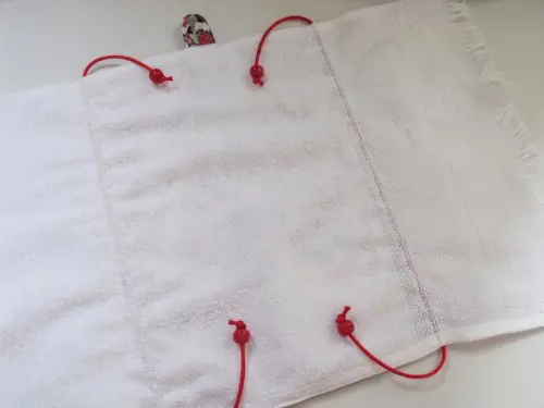 Lembrança Dia dos Professores Necessaire de Toalhinha