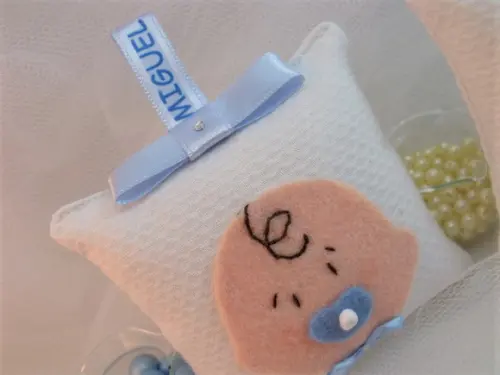 Lembrança Nascimento Bebê Sachê Personalizado