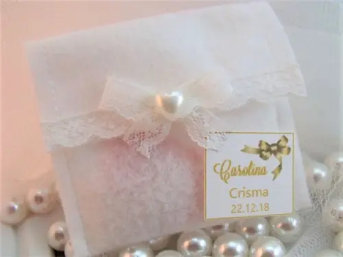 Lembrancinha Comunhão Crisma Envelope com Mini Terço