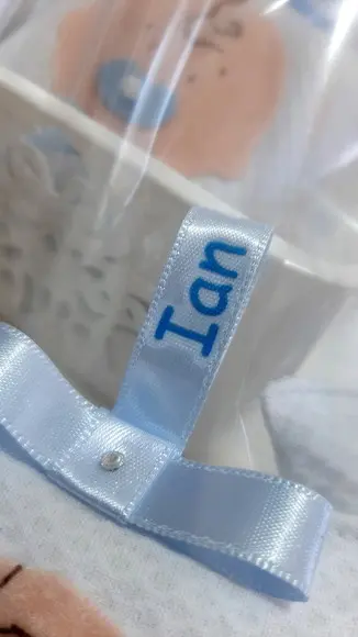 Lembrancinha de Maternidade Menino Sachê com Nome