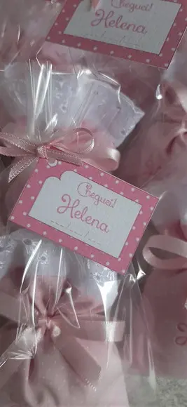 Lembrancinha Nascimento Sachê Personalizado