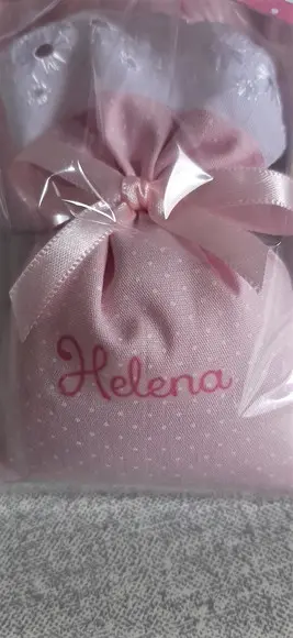Lembrancinha Nascimento Sachê Personalizado