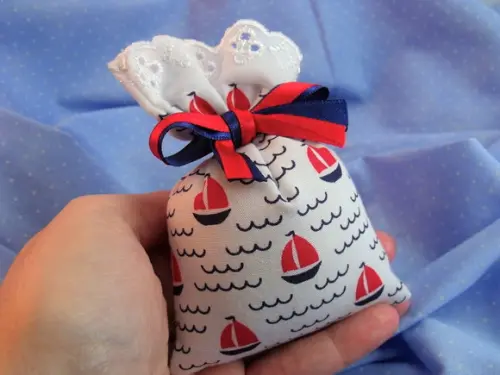 Lembrancinha Sachê Perfumado Barquinho