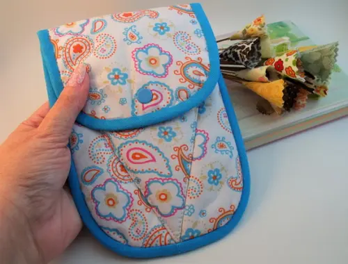 Porta kit manicure com bolsinho Porta Alicate de Unha
