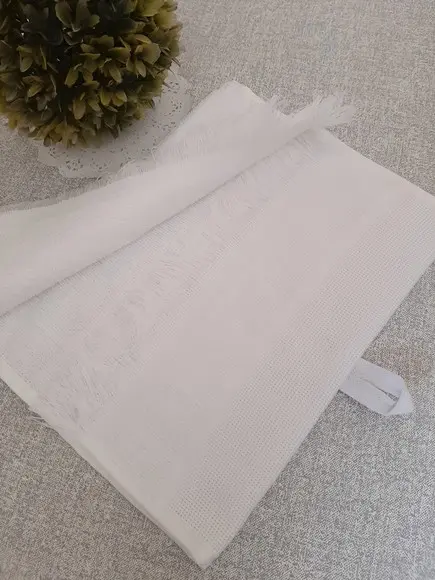 Toalhinha com Bolso Porta Escova de Dente ou Chupeta
