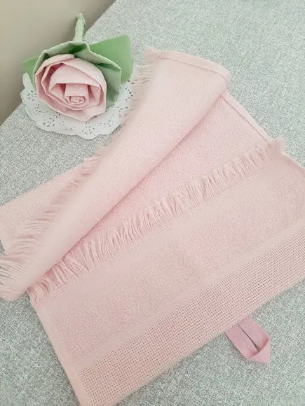 Toalhinha com Bolso Bailarina (Escola e Creche)