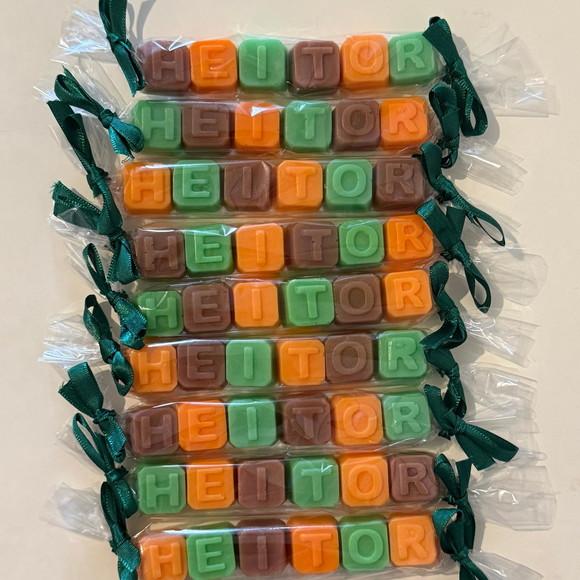 Lembrancinha Aniversario Alfabeto Nome Personalizado Bebe
