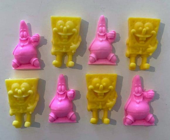 Lembrancinha Bob Esponja Patrick Cartoon Anos 90 Anime