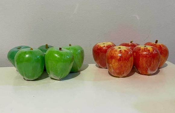 Lembrancinha Maçã Fuji Maçã Verde Sabonete Fruta Fazendinha