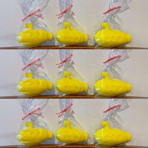 Lembrancinha Submarino Marinheiro Yellow Anos 70 Navio the beatle