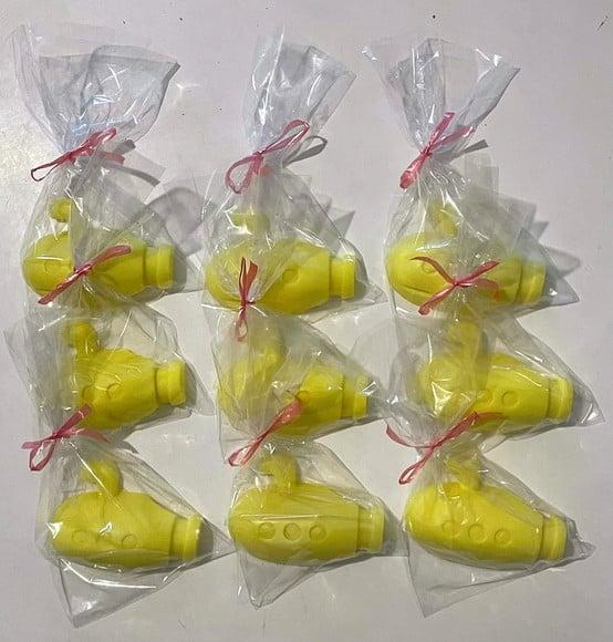 Lembrancinha Submarino Marinheiro Yellow Anos 70 Navio the beatle