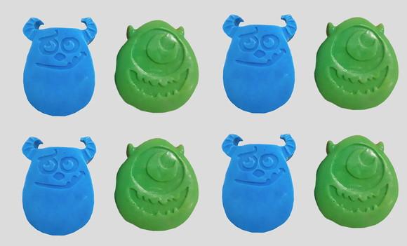 Lembrancinha Monstros Sa Mike e Sulley Cartoon Disney