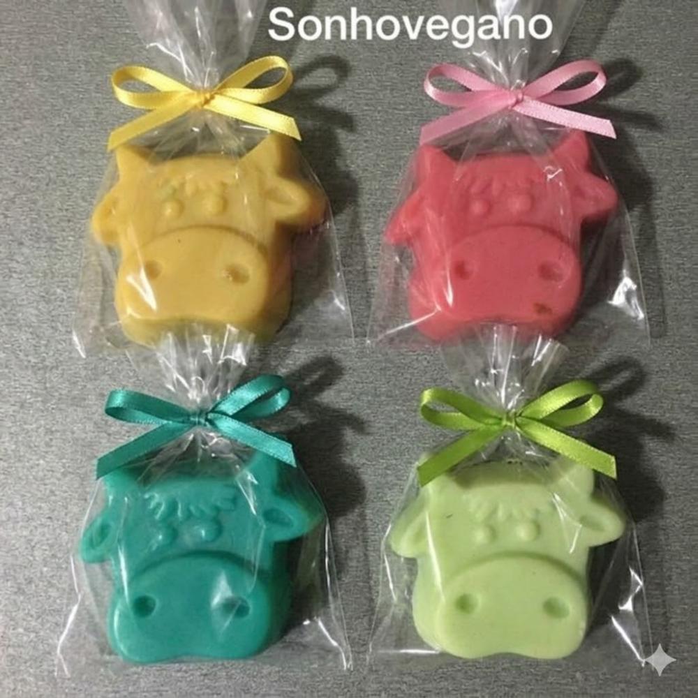 Lembrancinha Vaca Vaquinha Fazenda Sabonete Vegano Sitio fazendin