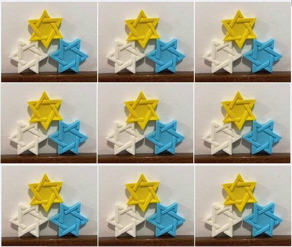 Lembrancinha Estrela de Davi Judeu Judaísmo Escudo David