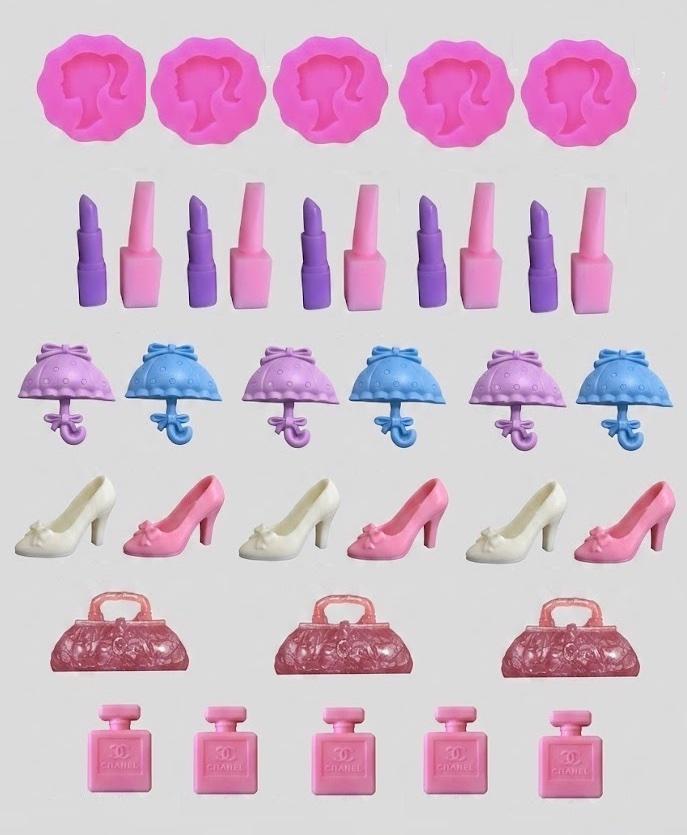 Lembrancinha Festa Barbie Diva Chic Glamour Princesa Perfume gay 