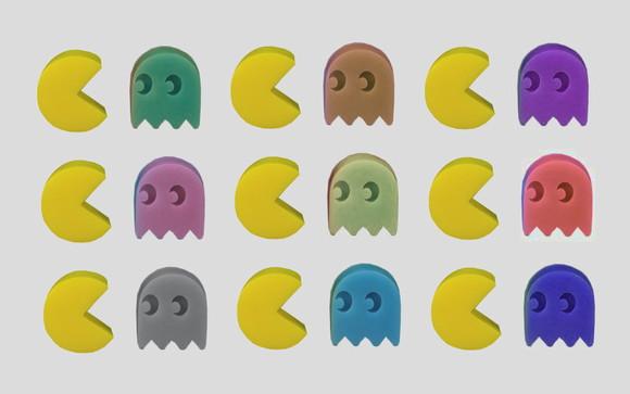 Lembrancinha Atari Pac Man Come Come Anos 80 Game Retro nostalgia