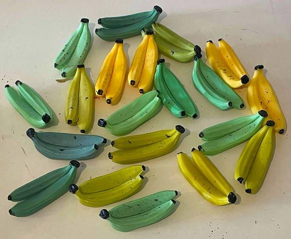 Lembrancinha Banana Festa no Havai Fazendinha Sabonete Fruta