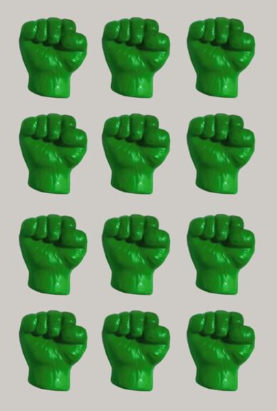Lembrancinha Mão do Hulk mulher Hulk Vingadores Avengers Herois 