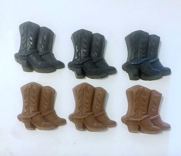 Lembrancinha Bota Rodeio Fazendinha Caipira Cowboy Roça