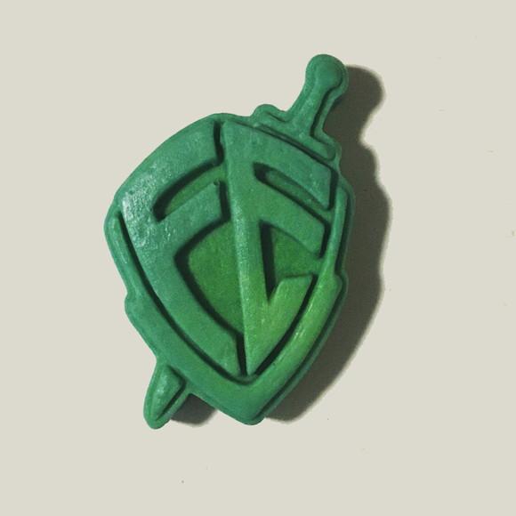 Lembrancinha Fé Zelda Espada e Escudo Guerreiro Medieval