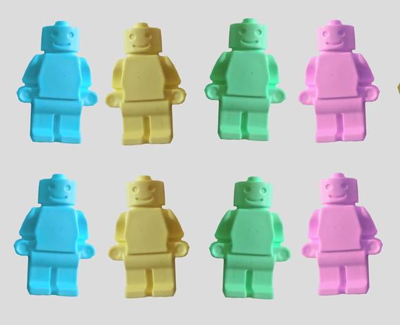Lembrancinha Playmobil Infantil Sabonete Boneco Lego Anos 80