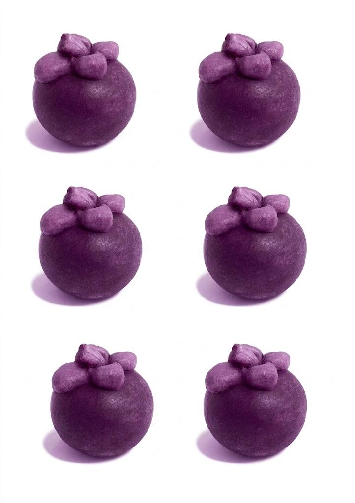 Lembrancinha Mangostim Festa Havai Tropical Sabonete de Fruta