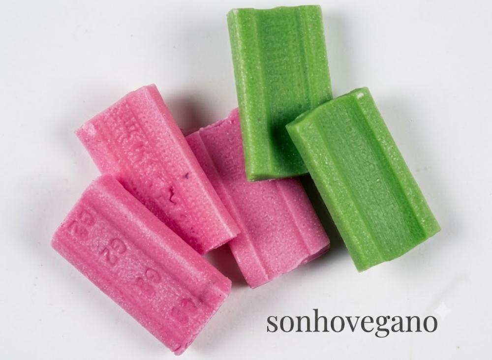 Lembrancinha Chiclete Goma de mascar Tutti Frutti Festa Candy Doc