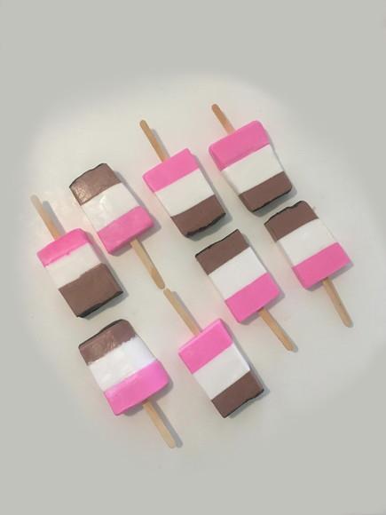 Lembrancinha Sabonete Picole Napolitano Sorvete Candy Doces itali