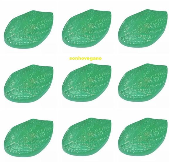 Lembrancinha Folha Verde Jardim Natureza Primavera Roça Cha oxos