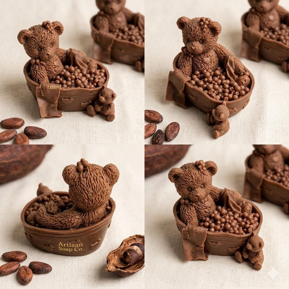 Lembrancinha Urso na Banheira Maternidade cha de bebe Ursinho ani