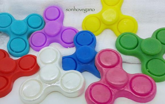 Lembrancinha Spinner Sabonete infantil Brinquedo Aniversario