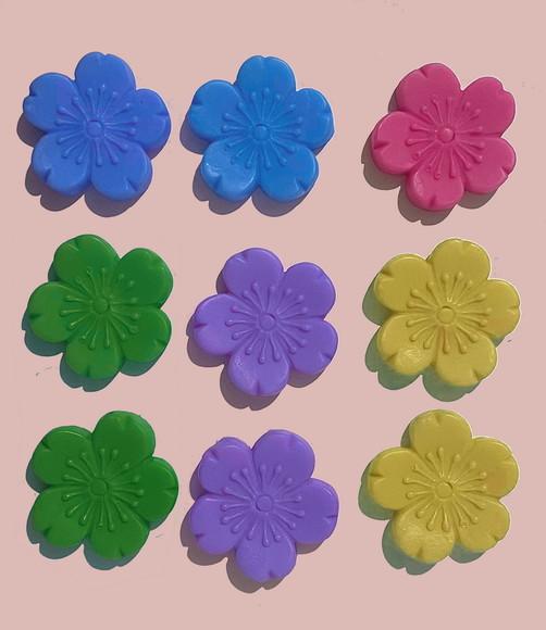 Lembrancinha Flor de Cerejeira Chá Jardim Flores Fazendinha