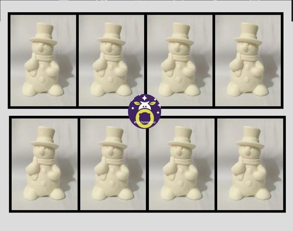 Lembrancinha Boneco de Neve Natal Frozen sabonete Gelo inverno